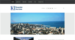 Desktop Screenshot of khairallah-realestate.com